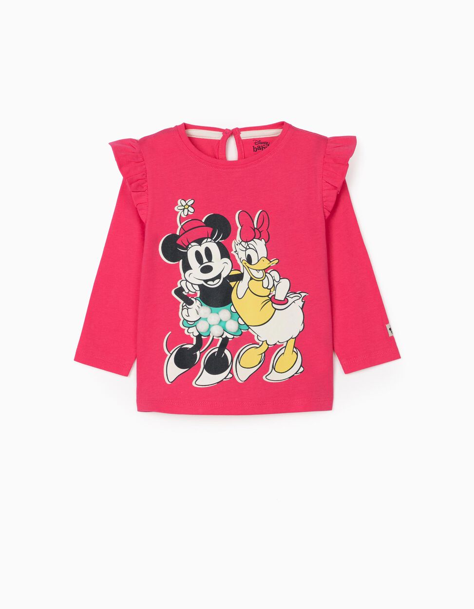 Camiseta niña con volantes roja Zippy - Moda Infantil